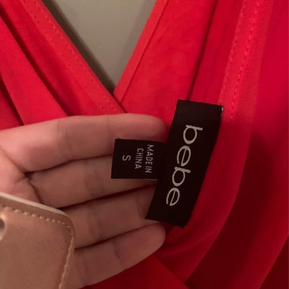 Red Bebe dress - Picture 2 of 3